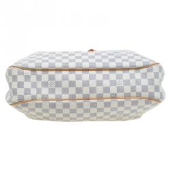 Pre Owned حقيبة لوي فيتون إيفورا كانفاس أزور دامييه MM