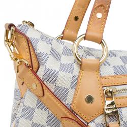 Pre Owned حقيبة لوي فيتون إيفورا كانفاس أزور دامييه MM