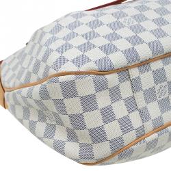 Pre Owned حقيبة لوي فيتون إيفورا كانفاس أزور دامييه MM