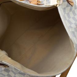 Pre Owned حقيبة لوي فيتون إيفورا كانفاس أزور دامييه MM