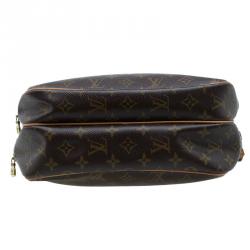 Pre Owned Louis Vuitton Monogram Canvas Reporter PM Bag