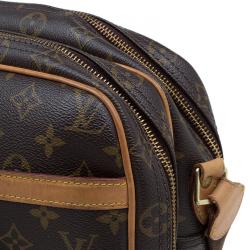 Pre Owned Louis Vuitton Monogram Canvas Reporter PM Bag