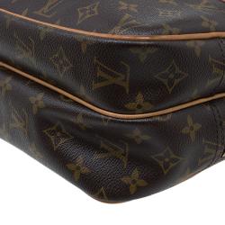 Pre Owned Louis Vuitton Monogram Canvas Reporter PM Bag