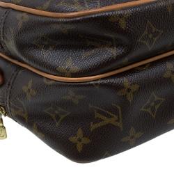 Pre Owned Louis Vuitton Monogram Canvas Reporter PM Bag