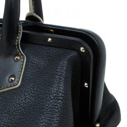 Pre Owned حقيبة لوي فيتون لو أنجينو جلد سوهالي أسود PM