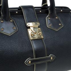 Pre Owned حقيبة لوي فيتون لو أنجينو جلد سوهالي أسود PM