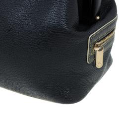 Pre Owned حقيبة لوي فيتون لو  أنجينو جلد سوهالي أسود PM