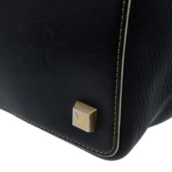 Pre Owned حقيبة لوي فيتون لو أنجينو جلد سوهالي أسود PM