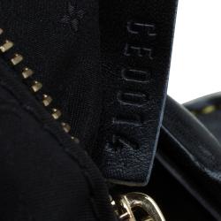 Pre Owned حقيبة لوي فيتون لو أنجينو جلد سوهالي أسود PM