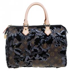 مملوكة مسبقًا حقيبة لوي فيتون سبيدي فلور دو جي  إصدار محدود كانفاس مونوغرامي 30