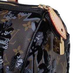 مملوكة مسبقًا حقيبة لوي فيتون سبيدي فلور دو جي  إصدار محدود كانفاس مونوغرامي 30