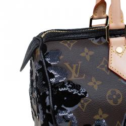 مملوكة مسبقًا حقيبة لوي فيتون سبيدي فلور دو جي  إصدار محدود كانفاس مونوغرامي 30