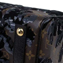 مملوكة مسبقًا حقيبة لوي فيتون سبيدي فلور دو جي  إصدار محدود كانفاس مونوغرامي 30