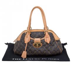 Pre Owned Louis Vuitton Monogram Canvas Etoile Bowling Bag