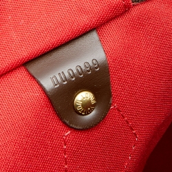 Pre Owned Louis Vuitton Damier Ebene Canvas Speedy 35 Bag