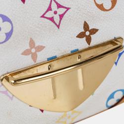 مملوكة مسبقًا Louis Vuitton White Monogram Multicolore Marilyn