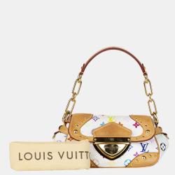مملوكة مسبقًا Louis Vuitton White Monogram Multicolore Marilyn