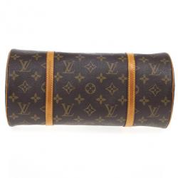 Pre Owned Louis Vuitton Monogram Canvas Papillon 30 Bag With Accessories Pouch