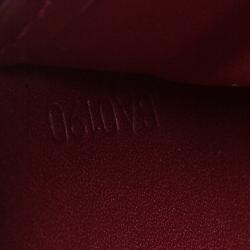 Louis Vuitton Red Vernis Zippy Continental Wallet