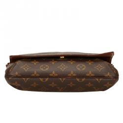 Pre Owned Louis Vuitton Monogram Musette Tango Short Strap Shoulder Bag