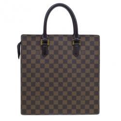 Pre Owned Louis Vuitton Damier Ebene Canvas Venice Tote