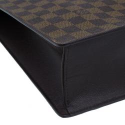 Pre Owned Louis Vuitton Damier Ebene Canvas Venice Tote