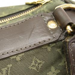 Pre Owned حقيبة كتف لوي فيتون ساك مامان كانفاس مونوجرامية صغيرة