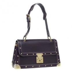 مملوكة مسبقًا Louis Vuitton Purple Suhali Leather L’Aimable Shoulder Bag