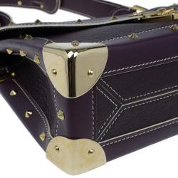 مملوكة مسبقًا Louis Vuitton Purple Suhali Leather L’Aimable Shoulder Bag