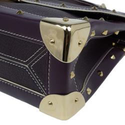 مملوكة مسبقًا Louis Vuitton Purple Suhali Leather L’Aimable Shoulder Bag