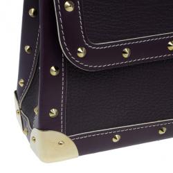 مملوكة مسبقًا Louis Vuitton Purple Suhali Leather L’Aimable Shoulder Bag