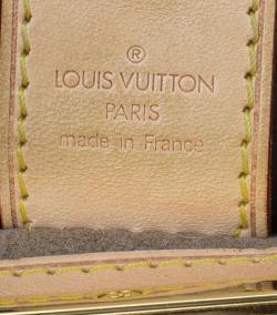 Pre Owned Louis Vuitton Black Multicolor Monogram Canvas Judy Bag MM