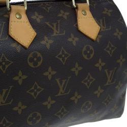 Pre Owned Louis Vuitton Monogram Canvas Speedy 25
