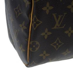Pre Owned Louis Vuitton Monogram Canvas Speedy 25