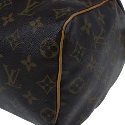 Pre Owned Louis Vuitton Monogram Canvas Speedy 25