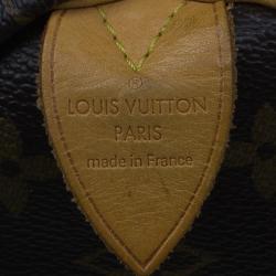 Pre Owned Louis Vuitton Monogram Canvas Speedy 25