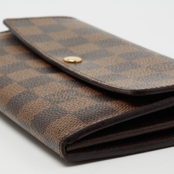 مملوكة مسبقًا محفظة لوي فيتون سارة كانفاس دامييه أيبين  