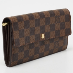 مملوكة مسبقًا محفظة لوي فيتون سارة كانفاس دامييه أيبين  