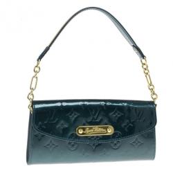 Pre Owned كلتش لوي فيتون صانست بوليفارد نقش مونوجرامي فيرنيس أخضر 