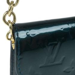 Pre Owned كلتش لوي فيتون صانست بوليفارد نقش مونوجرامي فيرنيس أخضر 