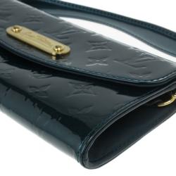 Pre Owned كلتش لوي فيتون صانست بوليفارد نقش مونوجرامي فيرنيس أخضر 