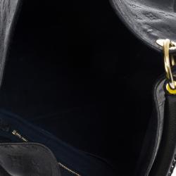 Pre Owned Louis Vuitton Black Empreinte Artsy Hobo MM