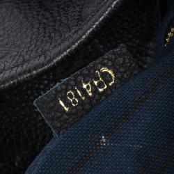 Pre Owned Louis Vuitton Black Empreinte Artsy Hobo MM