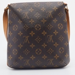 Pre Owned Louis Vuitton Monogram Canvas Musette Salsa PM Bag