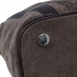 مملوكة مسبقًا Louis Vuitton Brown Suede Antheia Ixia PM