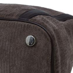 مملوكة مسبقًا Louis Vuitton Brown Suede Antheia Ixia PM