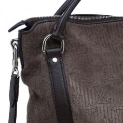 مملوكة مسبقًا Louis Vuitton Brown Suede Antheia Ixia PM