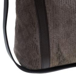 مملوكة مسبقًا Louis Vuitton Brown Suede Antheia Ixia PM