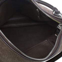 مملوكة مسبقًا Louis Vuitton Brown Suede Antheia Ixia PM