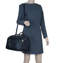 مملوكة مسبقًا Louis Vuitton Black Monogram Damier Speedy Cube Bag